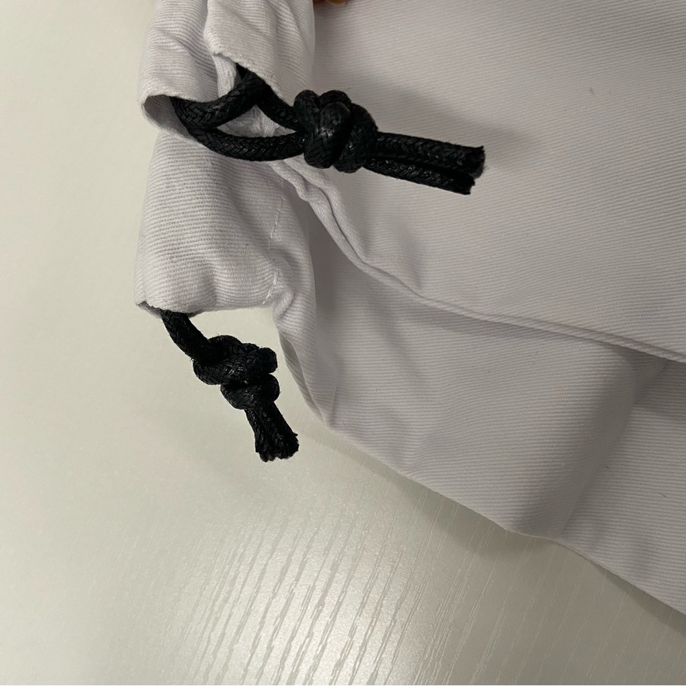 NEW Telfar Medium/ Large White Dust Bag with original packaging with Black Logo - Picture 5 of 8